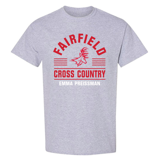Fairfield - NCAA Women's Cross Country : Emma Preissman - Classic Fashion Shersey T-Shirt-0