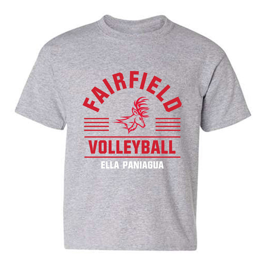Fairfield - NCAA Women's Volleyball : Ella Paniagua - Classic Fashion Shersey Youth T-Shirt-0