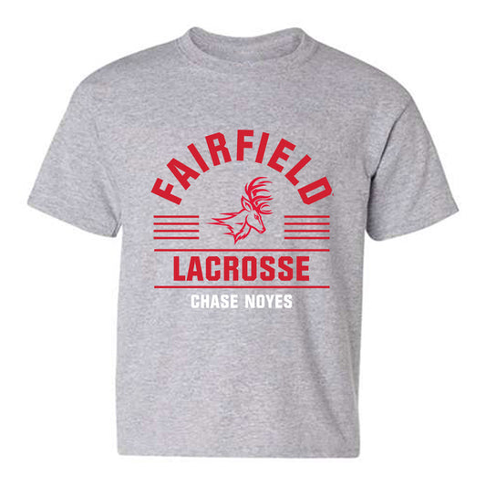 Fairfield - NCAA Men's Lacrosse : Chase Noyes - Classic Fashion Shersey Youth T-Shirt-0