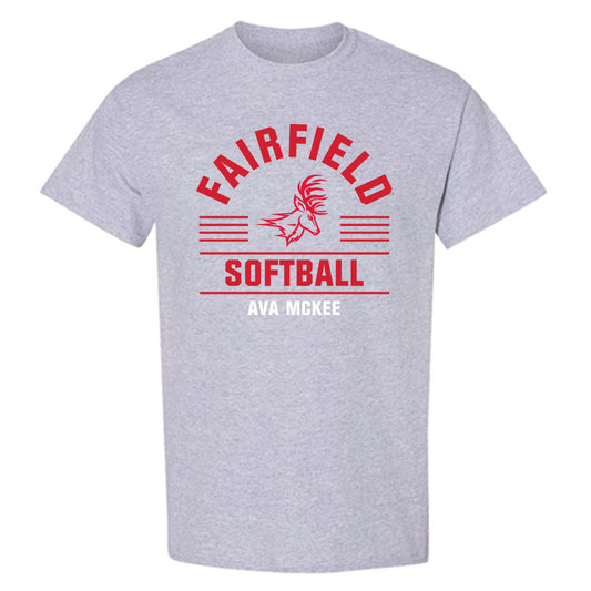 Fairfield - NCAA Softball : Ava McKee - Classic Fashion Shersey T-Shirt-0