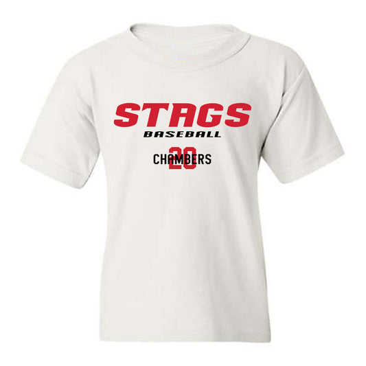 Fairfield - NCAA Baseball : Joseph Chambers - Classic Fashion Shersey Youth T-Shirt-0