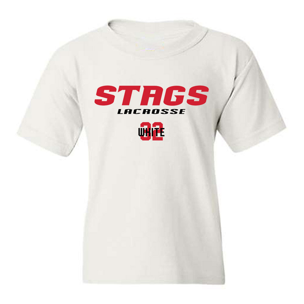 Fairfield - NCAA Women's Lacrosse : Sarah White - Classic Fashion Shersey Youth T-Shirt-0