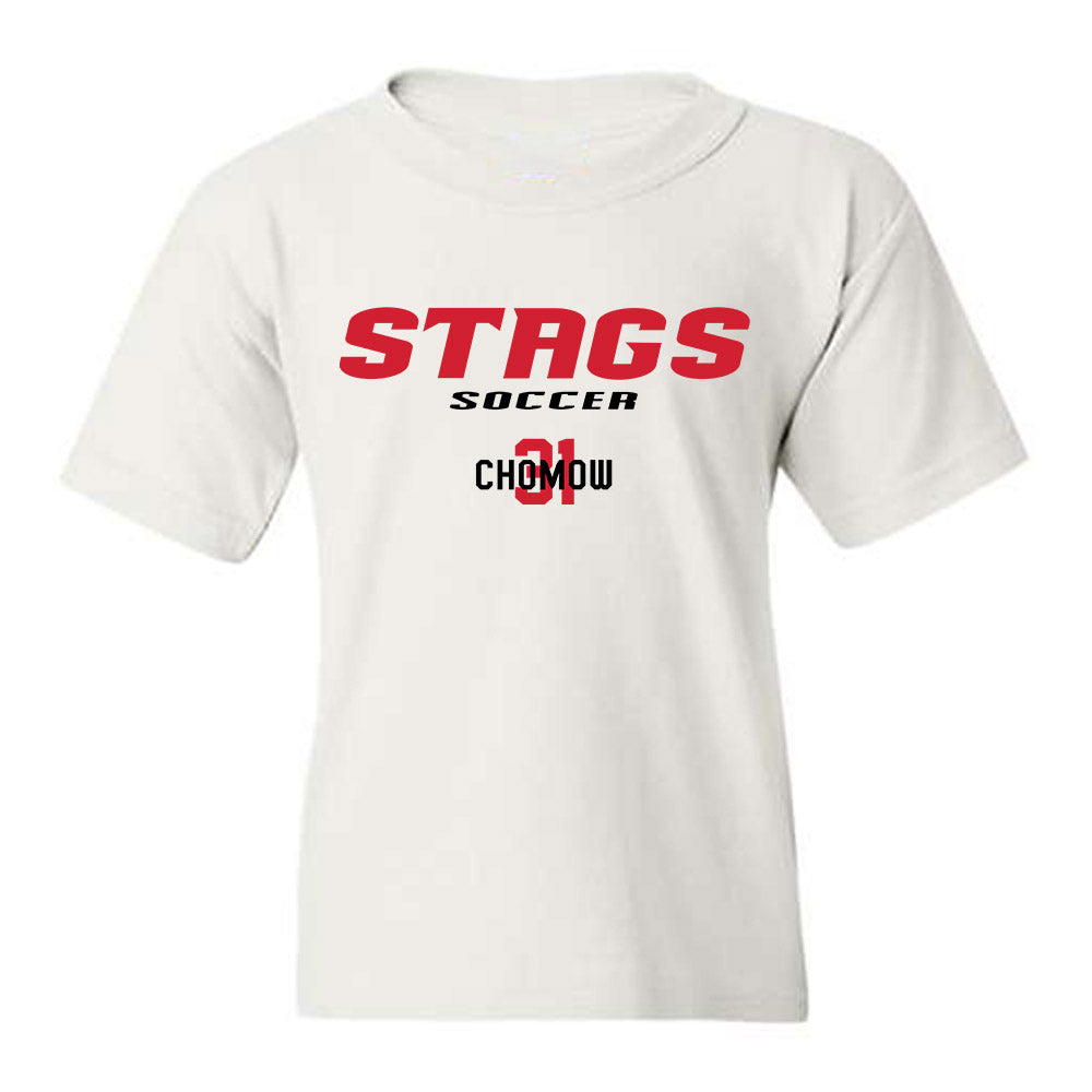 Fairfield - NCAA Men's Soccer : Evan Chomow - Classic Fashion Shersey Youth T-Shirt-0