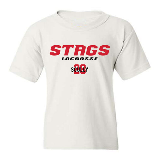 Fairfield - NCAA Men's Lacrosse : Andrew Scully - Classic Fashion Shersey Youth T-Shirt-0