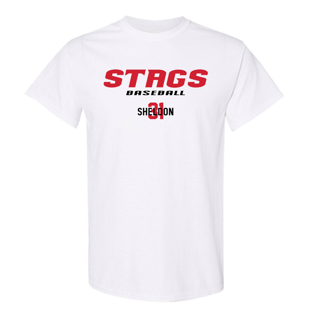Fairfield - NCAA Baseball : Jack Sheldon - Classic Fashion Shersey T-Shirt-0