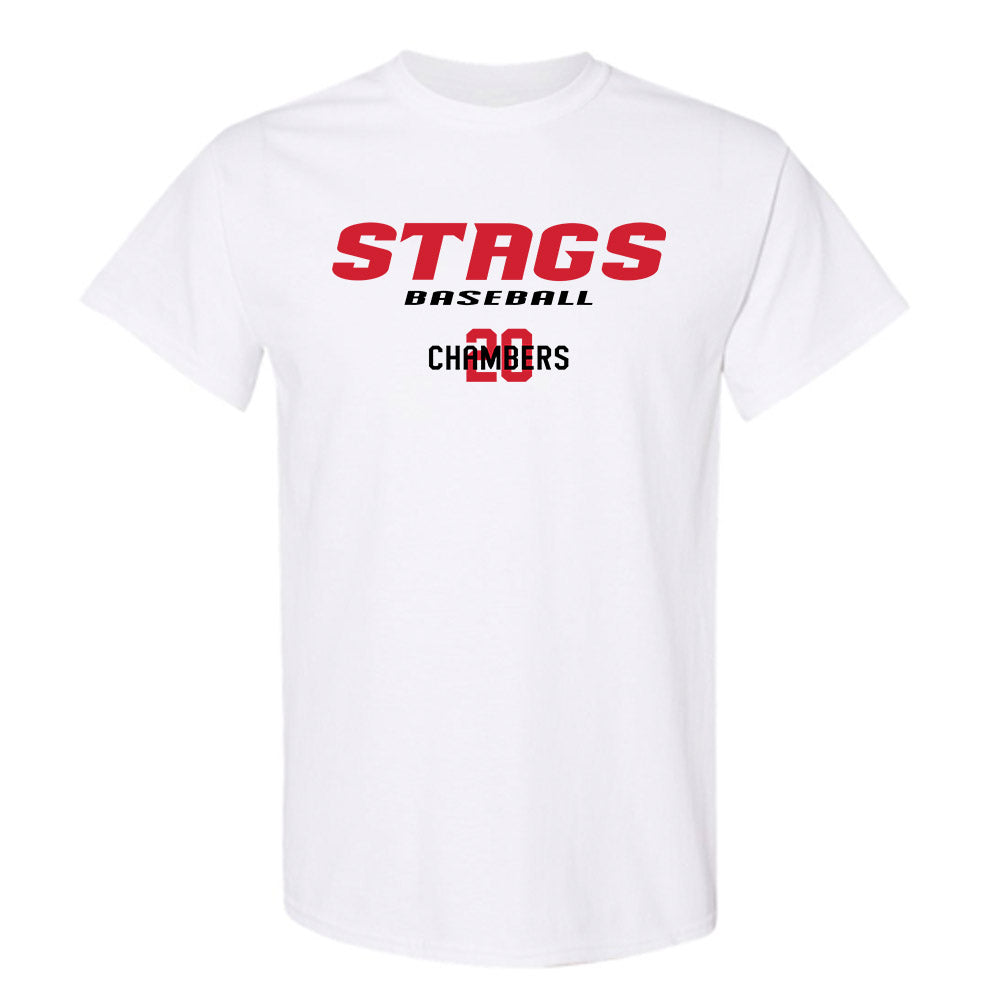 Fairfield - NCAA Baseball : Joseph Chambers - Classic Fashion Shersey T-Shirt-0