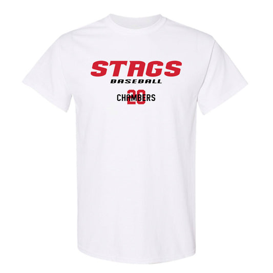 Fairfield - NCAA Baseball : Joseph Chambers - Classic Fashion Shersey T-Shirt-0