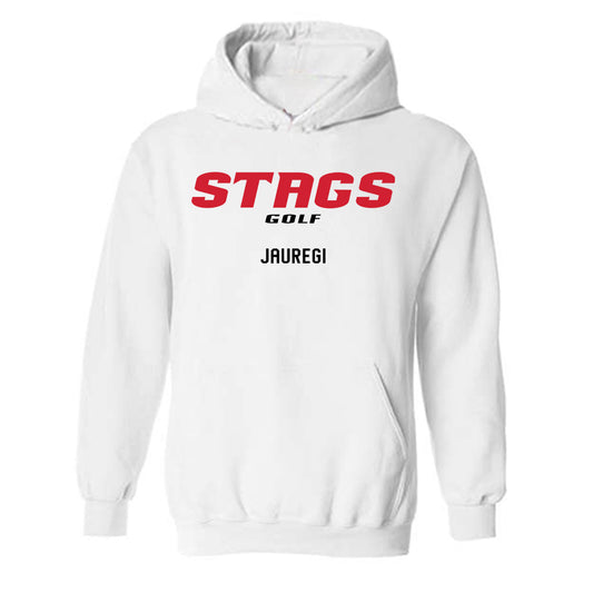 Fairfield - NCAA Women's Golf : Ainhoa Jauregi - Classic Fashion Shersey Hooded Sweatshirt-0