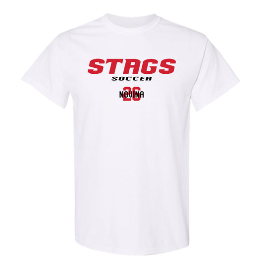 Fairfield - NCAA Men's Soccer : Elias Novina - Classic Fashion Shersey T-Shirt-0