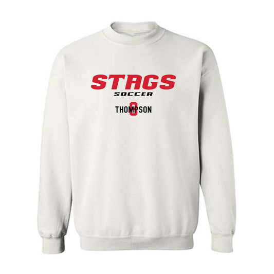 Fairfield - NCAA Men's Soccer : Drew Thompson - Classic Fashion Shersey Crewneck Sweatshirt-0