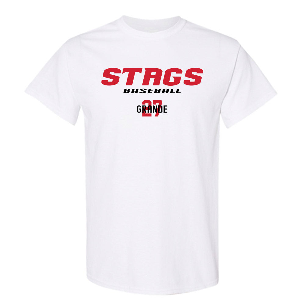 Fairfield - NCAA Baseball : Carter Grande - Classic Fashion Shersey T-Shirt-0