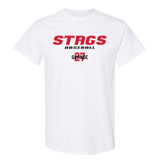 Fairfield - NCAA Baseball : Carter Grande - Classic Fashion Shersey T-Shirt-0