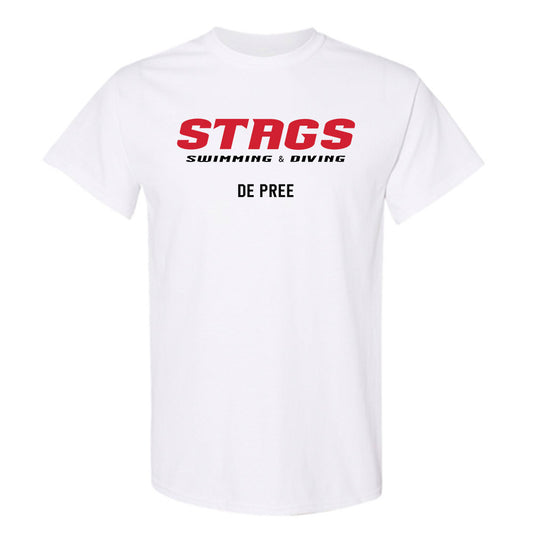 Fairfield - NCAA Women's Swimming & Diving : Natasha De Pree - Classic Fashion Shersey T-Shirt-0