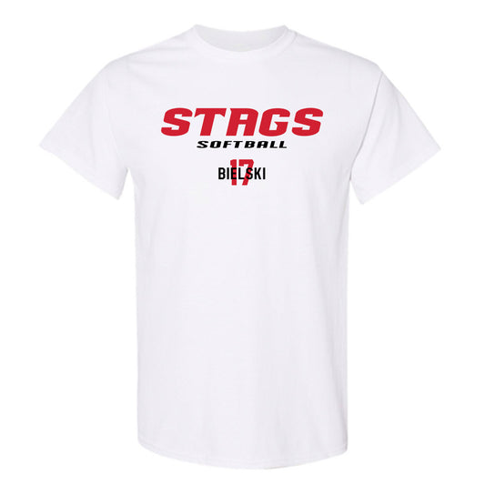 Fairfield - NCAA Softball : Sarah Bielski - Classic Fashion Shersey T-Shirt-0