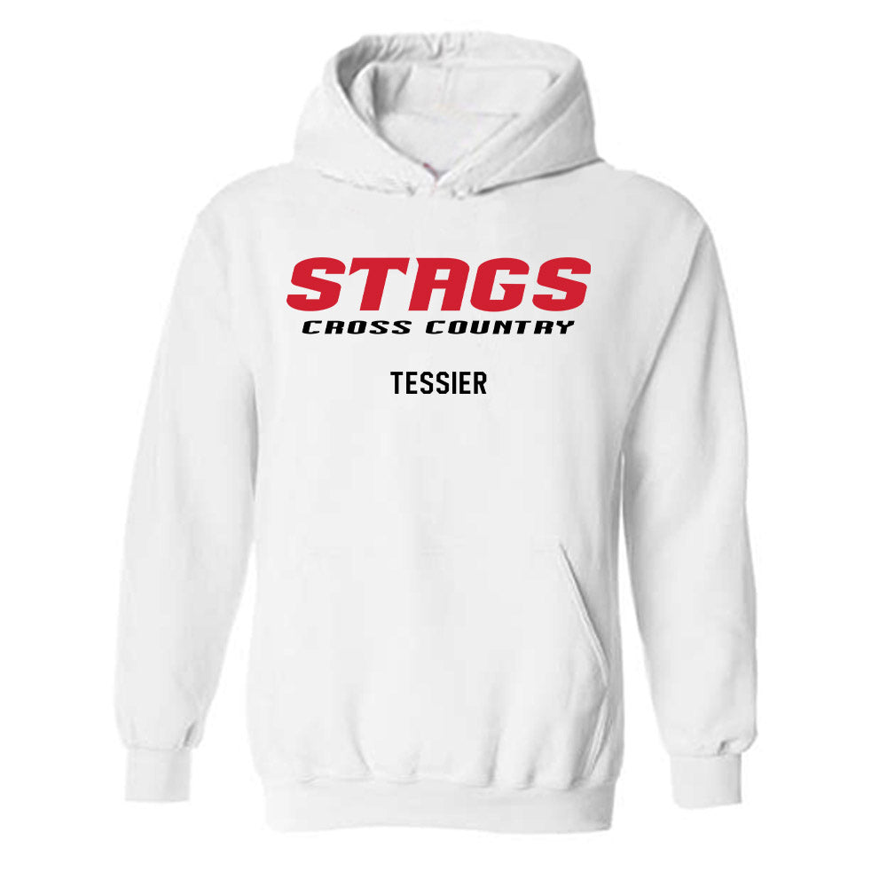 Fairfield - NCAA Men's Cross Country : Charlie Tessier - Classic Fashion Shersey Hooded Sweatshirt