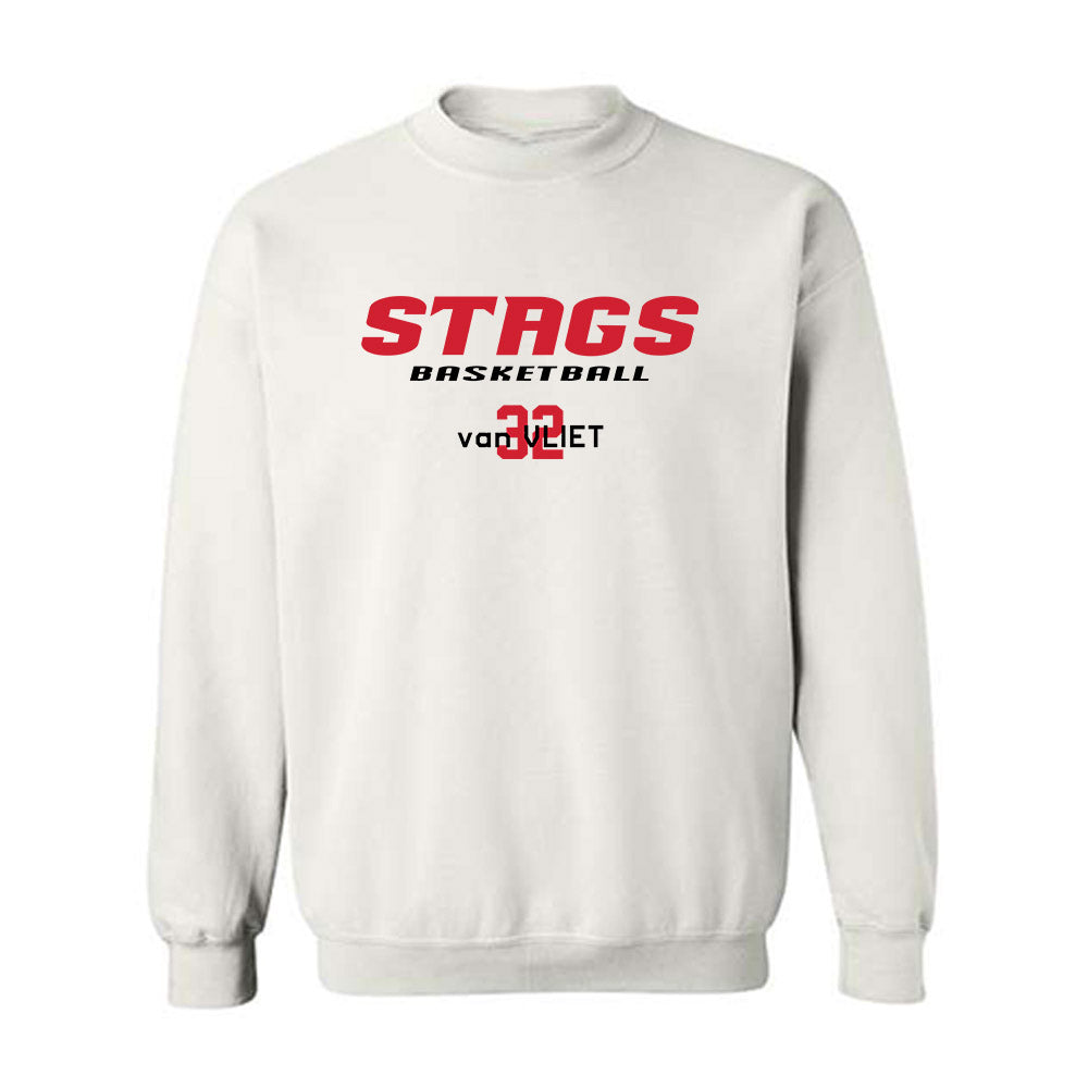 Fairfield - NCAA Women's Basketball : Milou van Vliet - Classic Fashion Shersey Crewneck Sweatshirt-0