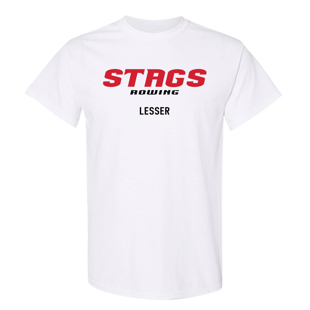 Fairfield - NCAA Men's Rowing : Lucas Lesser - Classic Fashion Shersey T-Shirt-0
