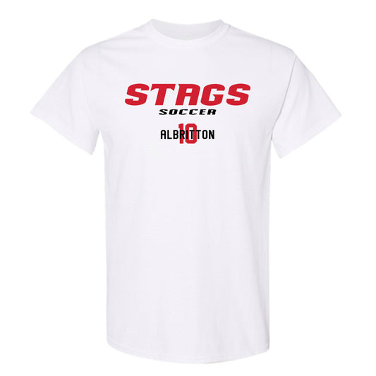 Fairfield - NCAA Men's Soccer : Sean Albritton - Classic Fashion Shersey T-Shirt-0