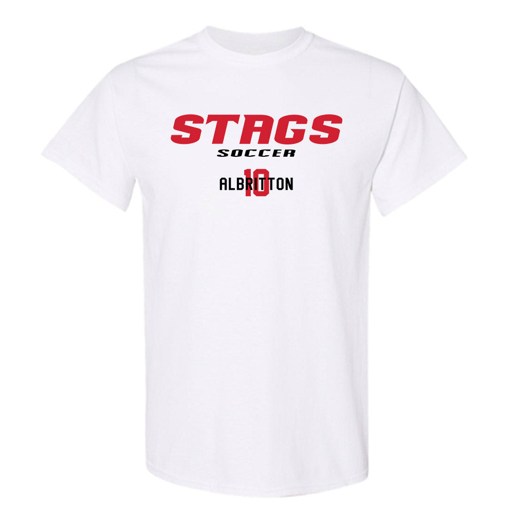 Fairfield - NCAA Men's Soccer : Sean Albritton - Classic Fashion Shersey T-Shirt-0