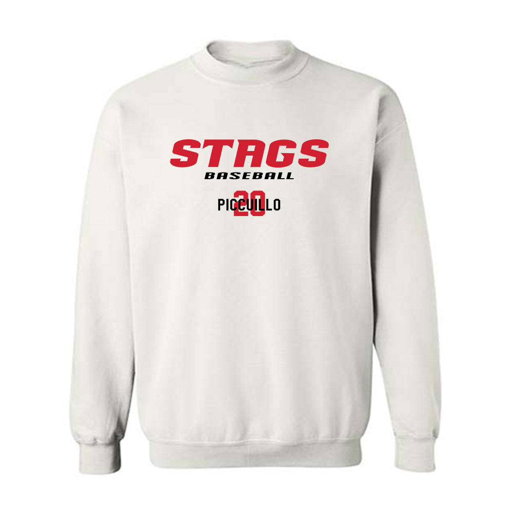 Fairfield - NCAA Baseball : Jameson Piccuillo - Classic Fashion Shersey Crewneck Sweatshirt-0