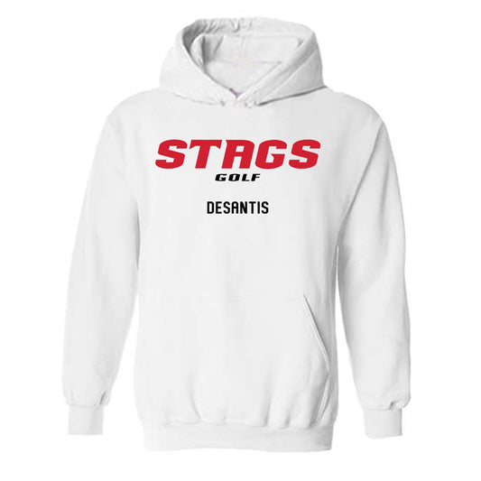 Fairfield - NCAA Women's Golf : Sophia DeSantis - Classic Fashion Shersey Hooded Sweatshirt
