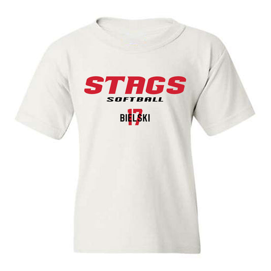 Fairfield - NCAA Softball : Sarah Bielski - Classic Fashion Shersey Youth T-Shirt-0