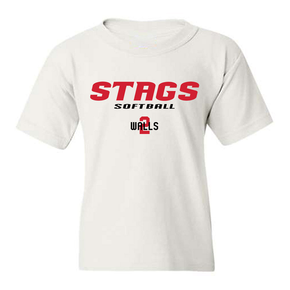 Fairfield - NCAA Softball : Caroline Walls - Classic Fashion Shersey Youth T-Shirt-0
