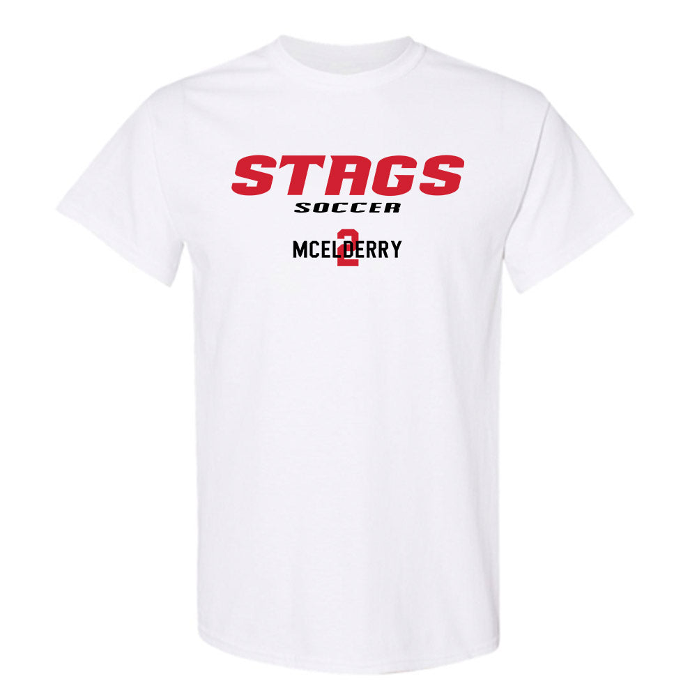 Fairfield - NCAA Men's Soccer : Liam McElderry - Classic Fashion Shersey T-Shirt-0
