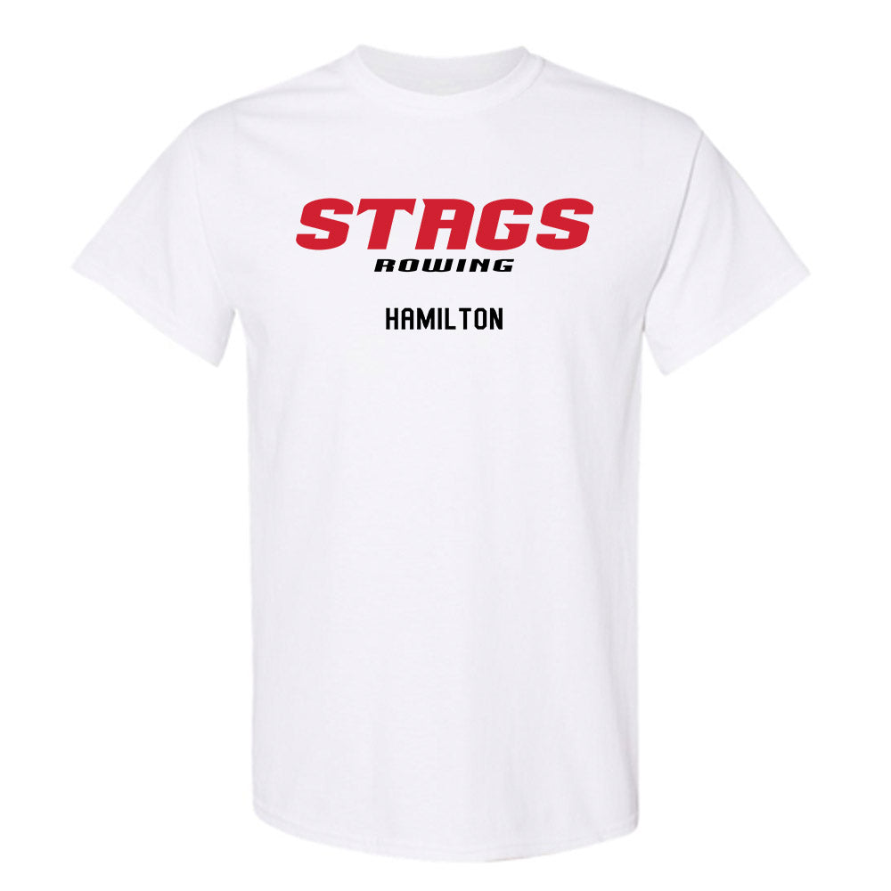 Fairfield - NCAA Men's Rowing : James Hamilton - Classic Fashion Shersey T-Shirt-0