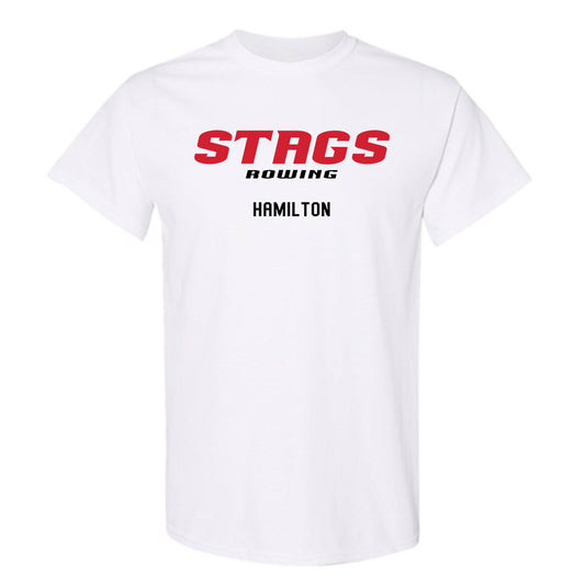 Fairfield - NCAA Men's Rowing : James Hamilton - Classic Fashion Shersey T-Shirt-0