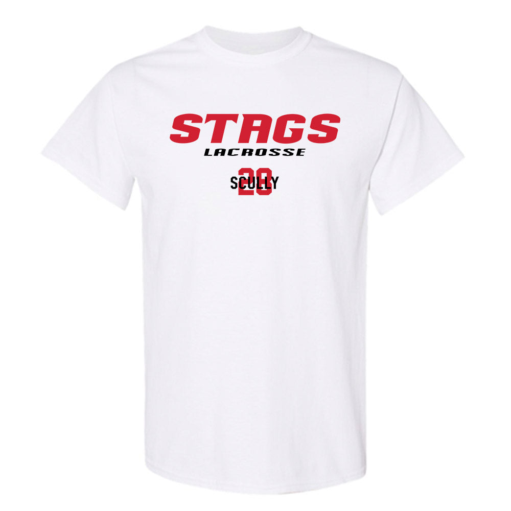 Fairfield - NCAA Men's Lacrosse : Andrew Scully - Classic Fashion Shersey T-Shirt-0