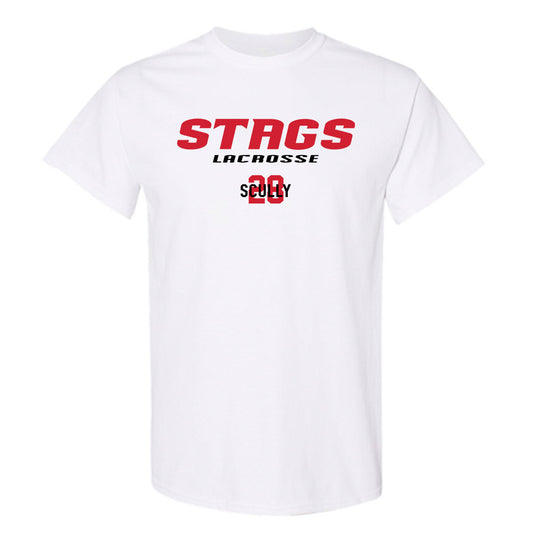Fairfield - NCAA Men's Lacrosse : Andrew Scully - Classic Fashion Shersey T-Shirt-0