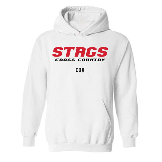 Fairfield - NCAA Women's Cross Country : Caroline Cox - Classic Fashion Shersey Hooded Sweatshirt-0