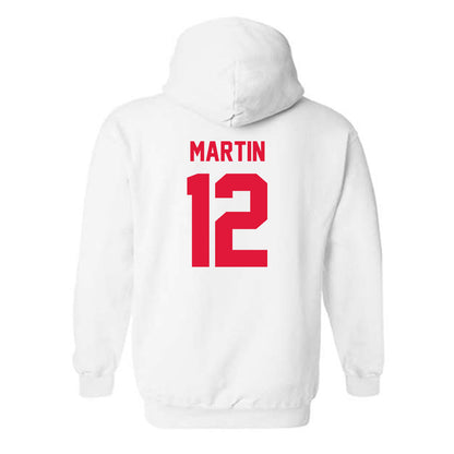 Fairfield - NCAA Men's Basketball : Qadir Martin - Classic Shersey Hooded Sweatshirt-1