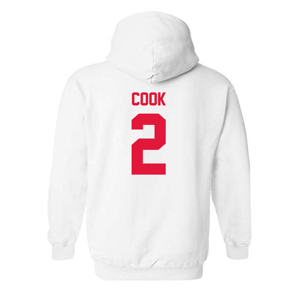 Fairfield - NCAA Women's Soccer : Emilie Cook - Classic Shersey Hooded Sweatshirt-1