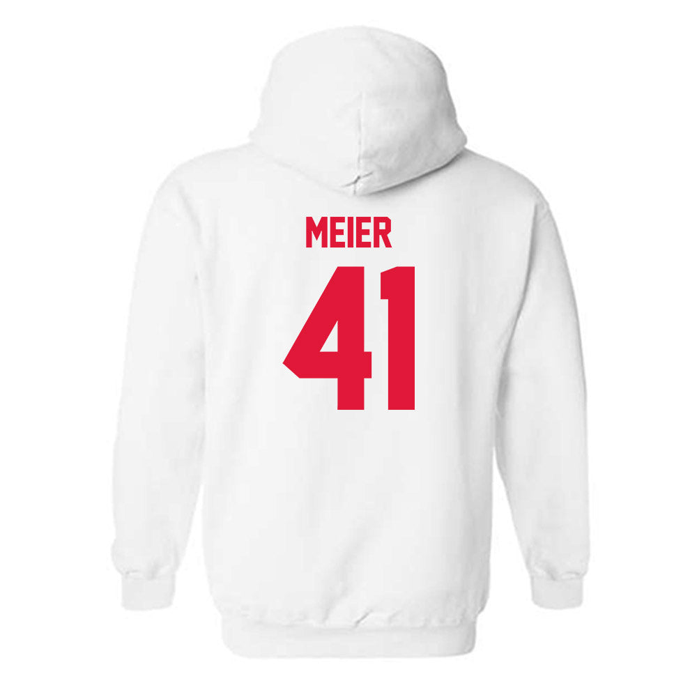 Fairfield - NCAA Men's Lacrosse : Alex Meier - Classic Shersey Hooded Sweatshirt-1