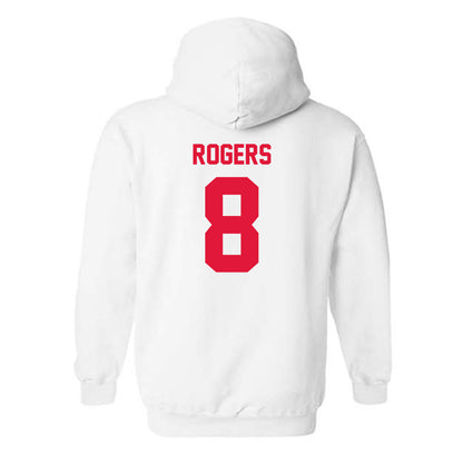 Fairfield - NCAA Women's Basketball : Emma Rogers - Classic Shersey Hooded Sweatshirt-1