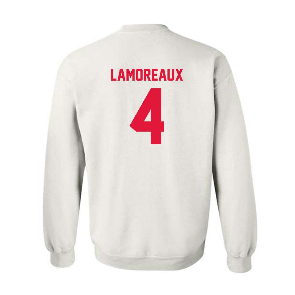 Fairfield - NCAA Women's Basketball : Kaety Lamoreaux - Classic Shersey Crewneck Sweatshirt-1