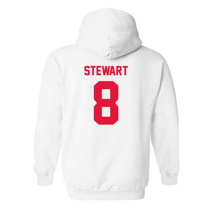 Fairfield - NCAA Women's Soccer : Amelie Stewart - Classic Shersey Hooded Sweatshirt-1