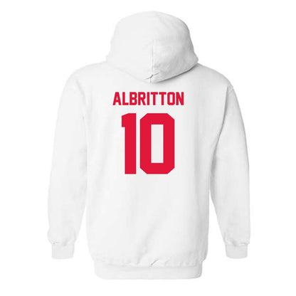 Fairfield - NCAA Men's Soccer : Sean Albritton - Classic Shersey Hooded Sweatshirt-1