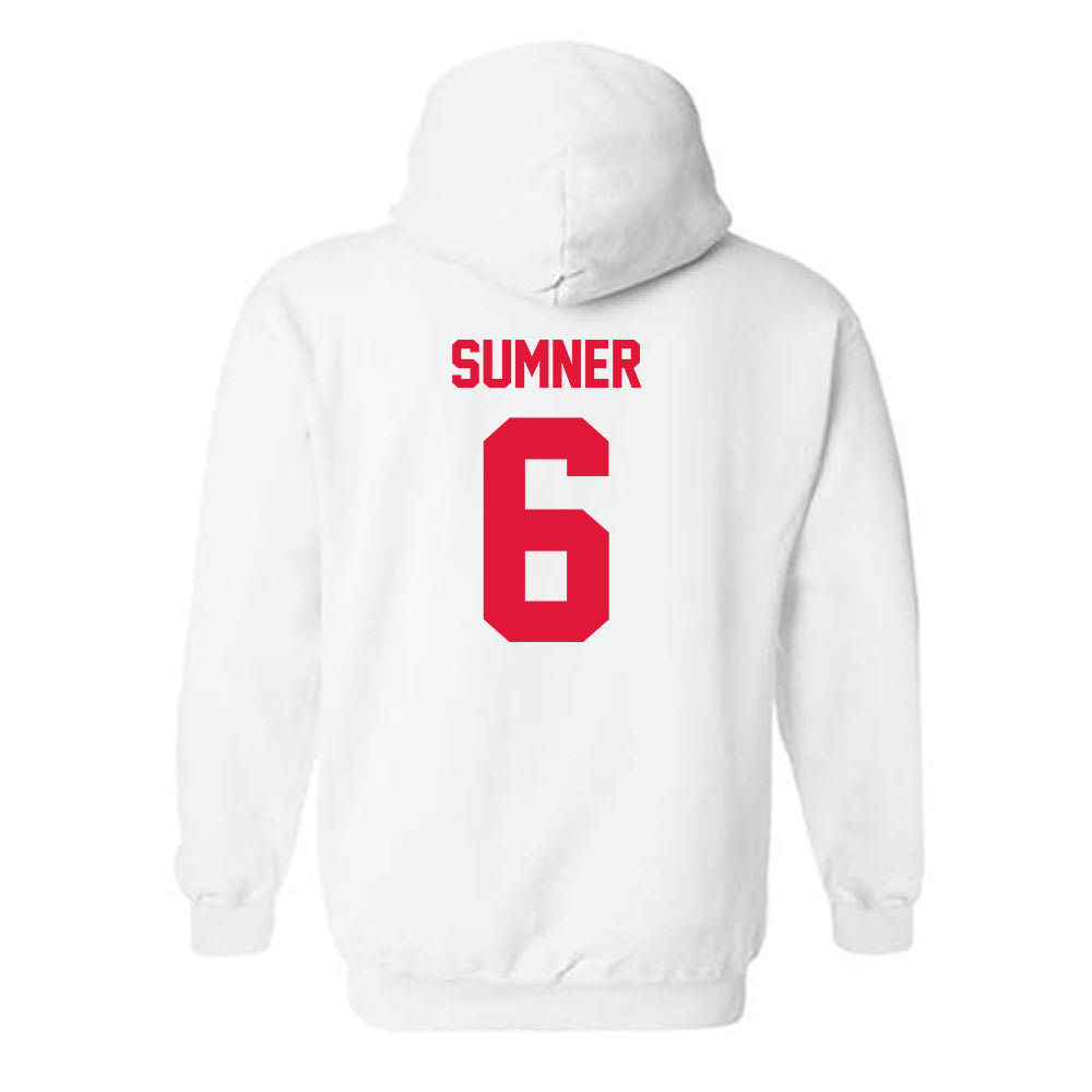 Fairfield - NCAA Baseball : Tyson Sumner - Classic Shersey Hooded Sweatshirt-1