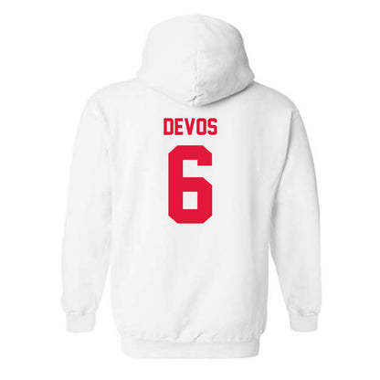 Fairfield - NCAA Women's Soccer : Taylor deVos - Classic Shersey Hooded Sweatshirt-1