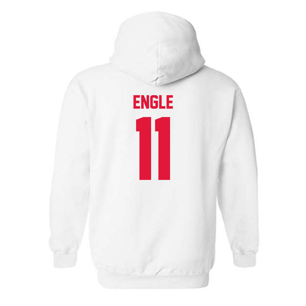 Fairfield - NCAA Baseball : Harrison Engle - Classic Shersey Hooded Sweatshirt-1