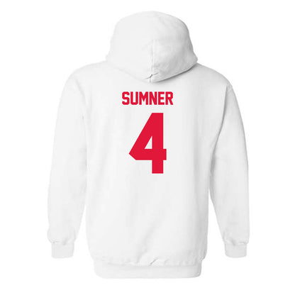 Fairfield - NCAA Baseball : Tyson Sumner - Classic Shersey Hooded Sweatshirt-1