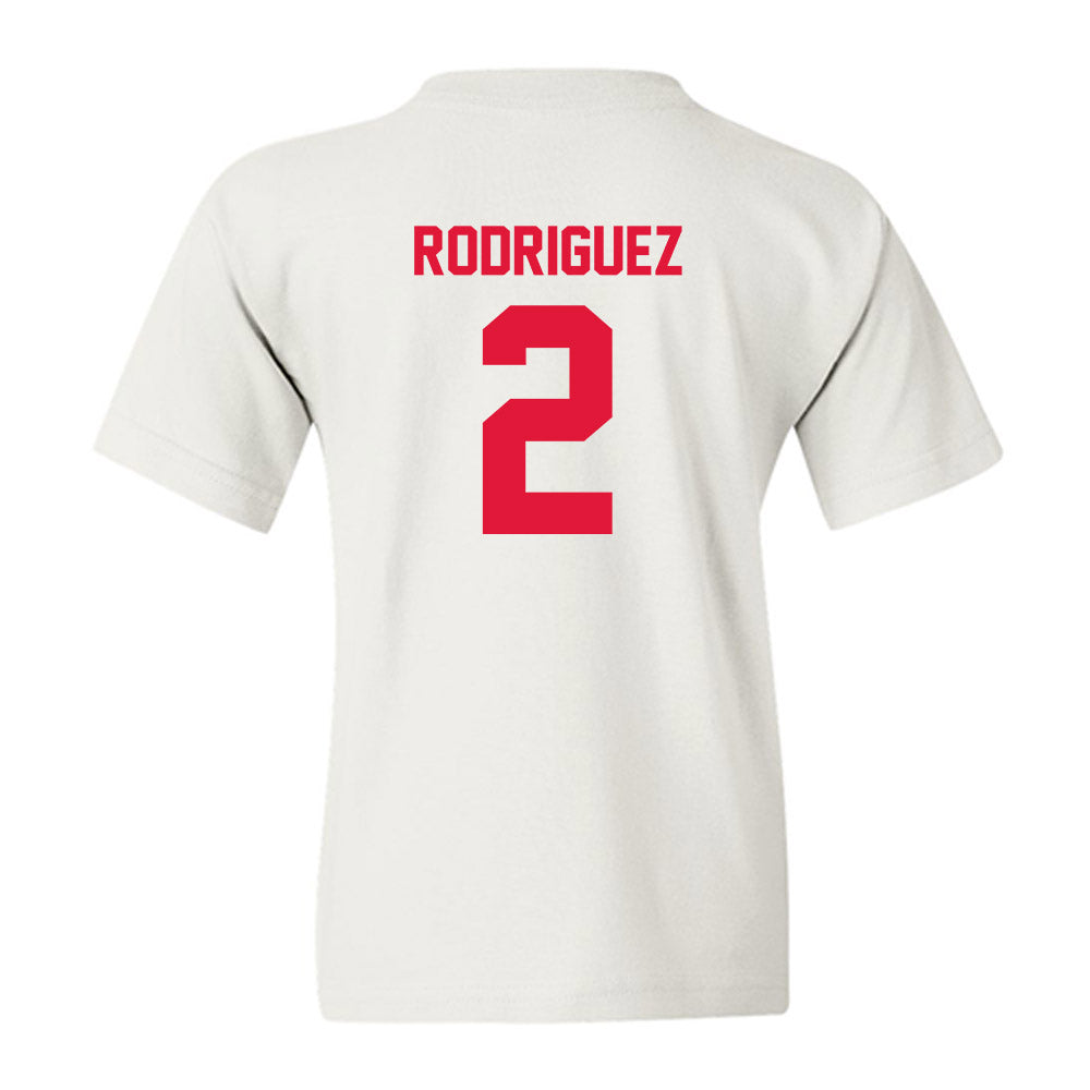Fairfield - NCAA Men's Basketball : Nasir Rodriguez - Classic Shersey Youth T-Shirt-1