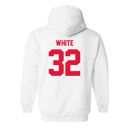 Fairfield - NCAA Women's Lacrosse : Sarah White - Classic Shersey Hooded Sweatshirt-1