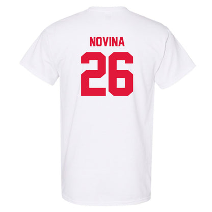 Fairfield - NCAA Men's Soccer : Elias Novina - Classic Shersey T-Shirt-1