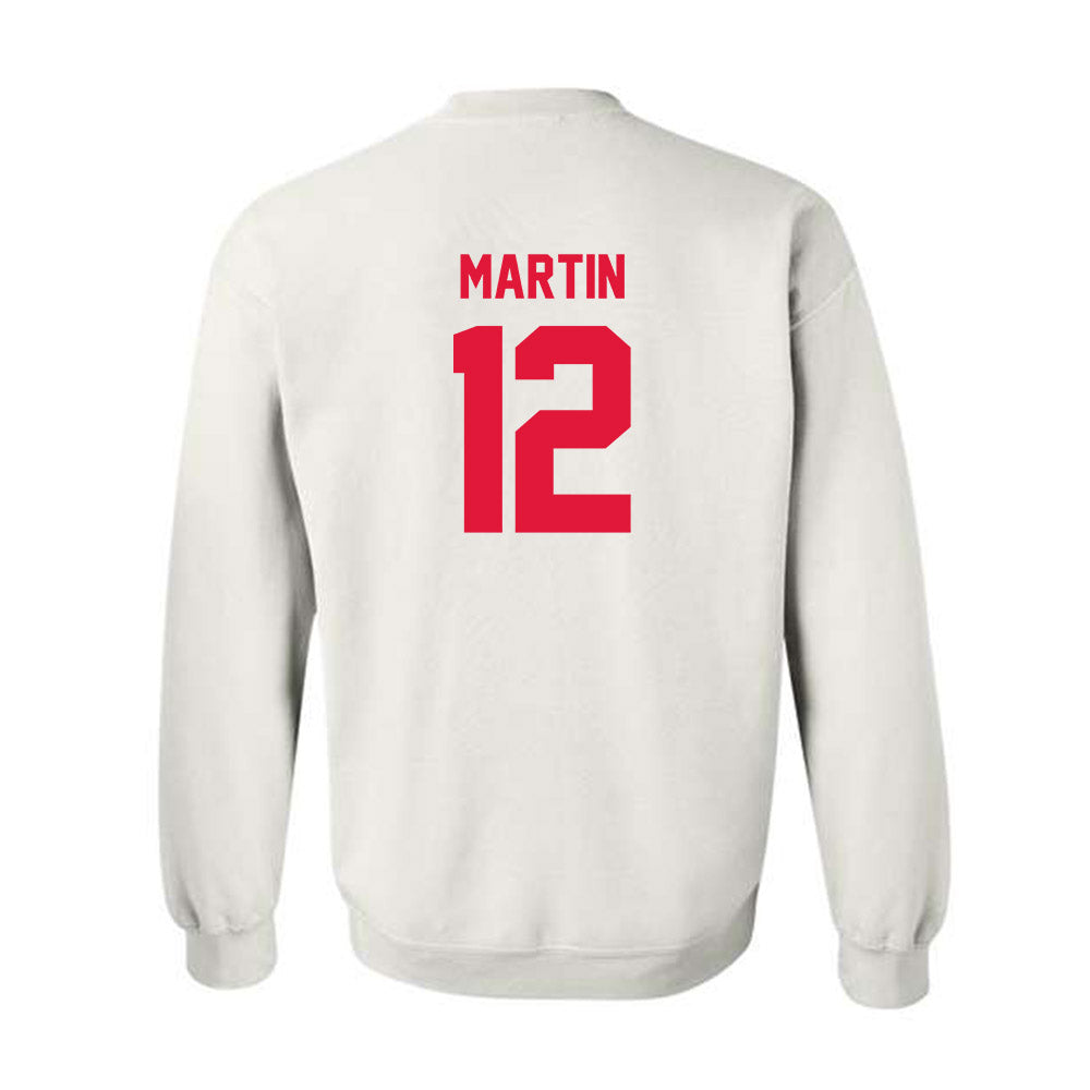 Fairfield - NCAA Men's Basketball : Qadir Martin - Classic Shersey Crewneck Sweatshirt-1