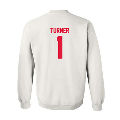 Fairfield - NCAA Men's Basketball : Deuce Turner - Classic Shersey Crewneck Sweatshirt-1
