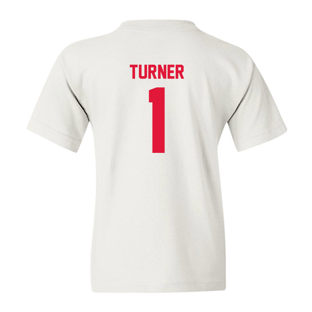 Fairfield - NCAA Men's Basketball : Deuce Turner - Classic Shersey Youth T-Shirt-1